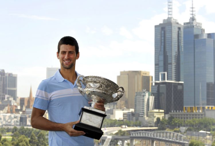 Novak Đoković Australian Open 2011. Novak Djoković