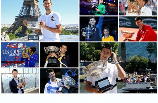 Novak Đoković, Novak Djoković, trofeji, godine 2021, 2020, 2019, 2018, 2016, 2015, 2013, 2011, 2008