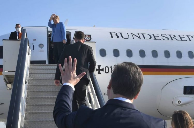 Angela Merkel i Aleksandar Vučić