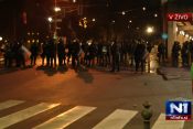 Slovenija, Ljubljana, protest, policija, suzavac