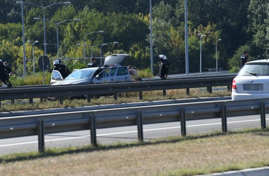 Policija, hapšenje, autoput, auto-put, Geneks kula, akcija policije