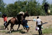 Rio Grande, migranti, policija