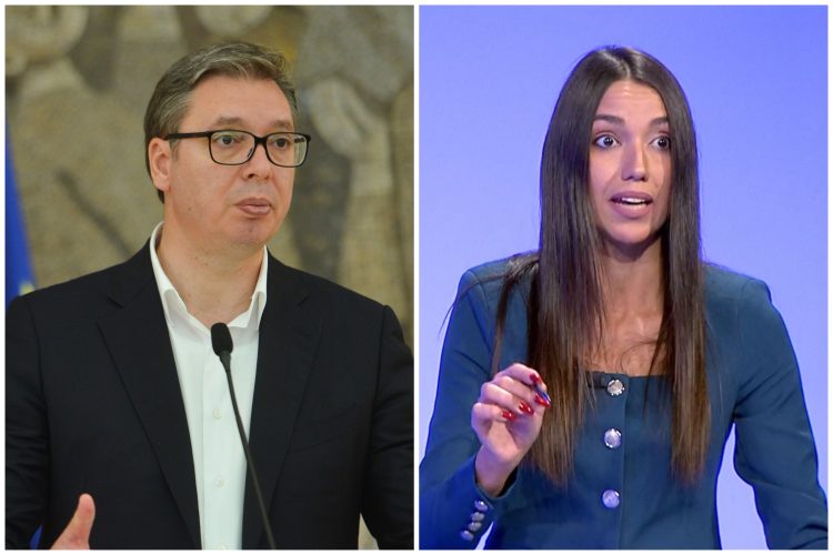 Aleksandar Vučić i Nevena Đurić, Nevena Djurić