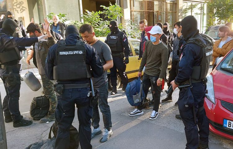 Beograd, migranti, ilegalni migranti, hapšenje, policija