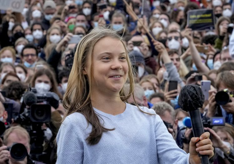 Greta Tunberg Berlin protest klimatske promene