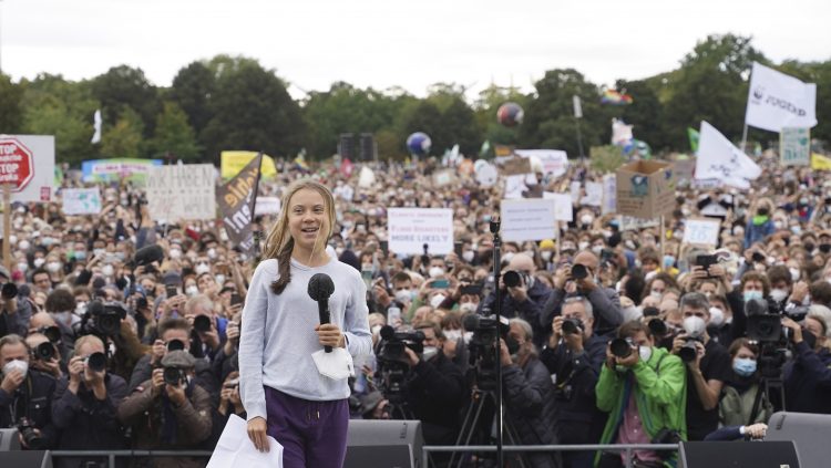 Greta Tunberg Berlin protest klimatske promene