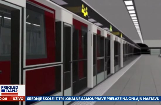 Metro, Linije budućeg metroa rešena stvar, prilog, emisija Pregled dana Newsmax Adria