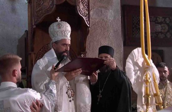 ustoličenje novog episkopa budimljansko-nikšićkog Metodija, Metodije