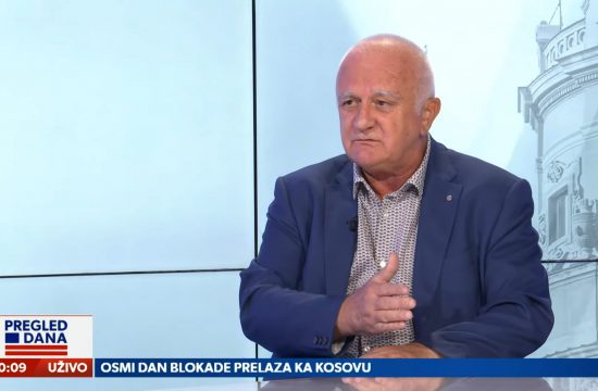 Dušan Janjić, gost, emisija Pregled dana Newsmax Adria