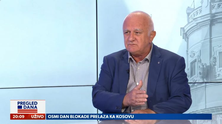 Dušan Janjić, gost, emisija Pregled dana Newsmax Adria