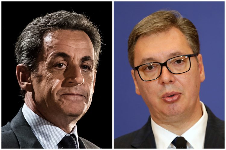 Nikola Sarkozi i Aleksandar Vučić Nikola Sarkozi Nicolas Sarkozy