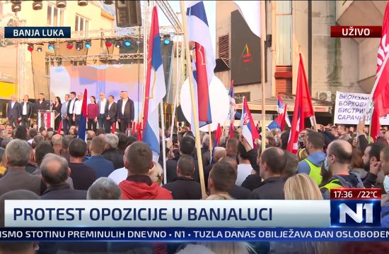 Banja Luka, Banjaluka, protest opozicije, opozicija