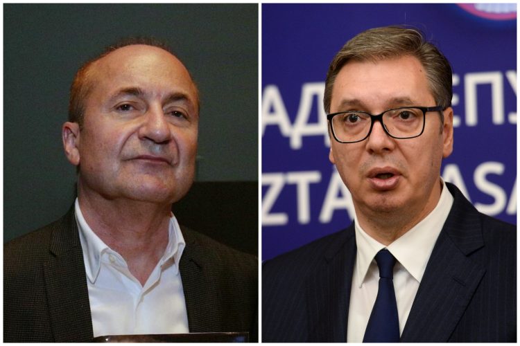 Darko Hudelist i Aleksandar Vučić