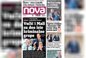 Nova, naslovna za petak 08. oktobar, broj 87, dnevne novine Nova, dnevni list Nova Nova.rs