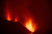 La Palma vulkan lava eksplozija