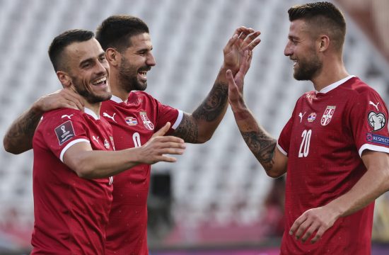 Filip Kostić, Aleksandar Mitrović i Sergej Milinković-Savić, Fudbalska reprezentacija Srbije
