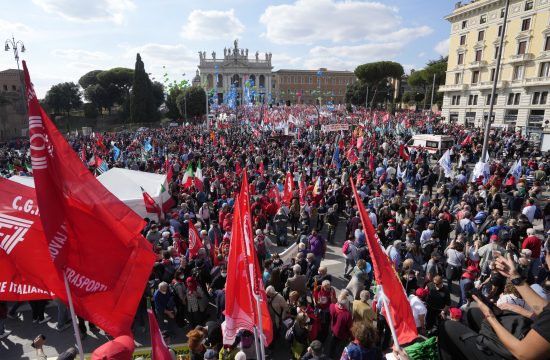 Italija Rim protest