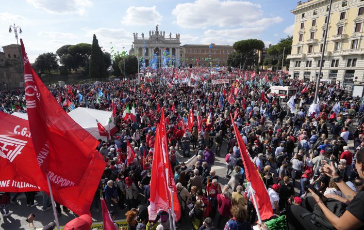 Italija Rim protest