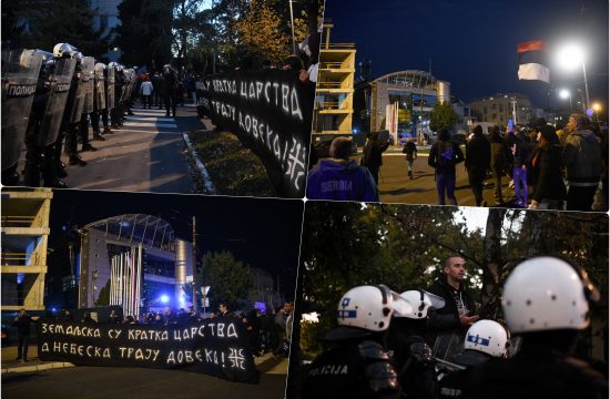 Protest ultranacionalisticke organizacije "Narodna patrola"