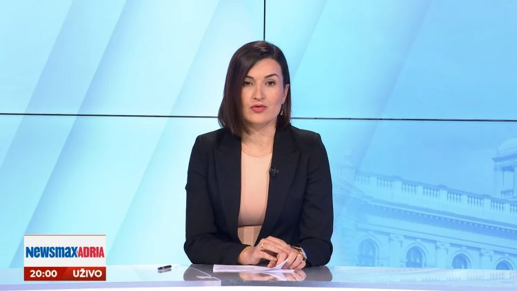 Jelena Obućina, emisija Pregled dana Newsmax Adria