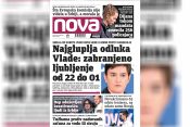 Nova, naslovna za četvrtak, 21. oktobar, broj 98, dnevne novine Nova, dnevni list Nova Nova.rs