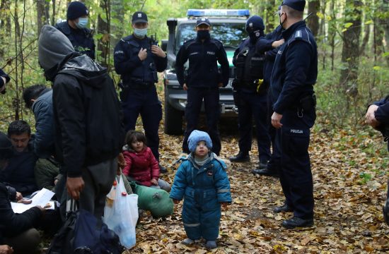 Belorusija, migranti Poljska