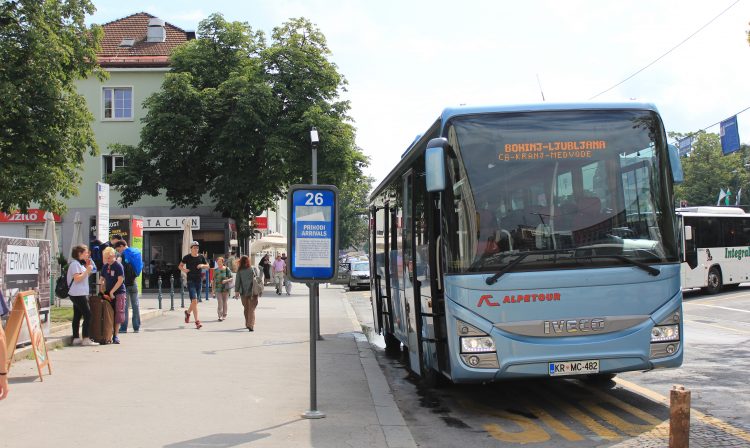 Slovenija, autobus, gradski prevoz