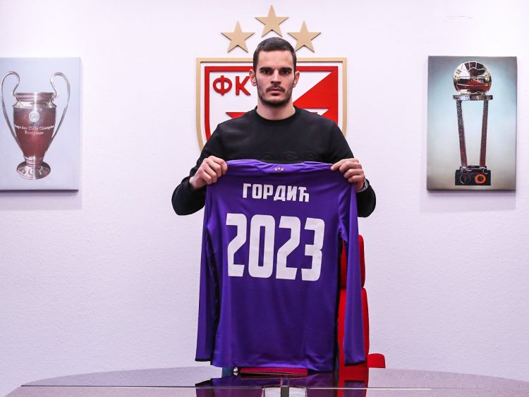 Miloš Gordić produžio ugovor sa Zvezdom do 2023.