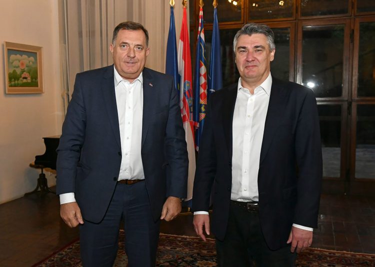 Milorad Dodik i Zoran Milanovic