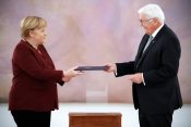 Angela Merkel Frank-Valter Stajnmajer