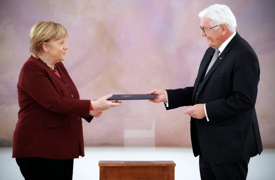 Angela Merkel Frank-Valter Stajnmajer