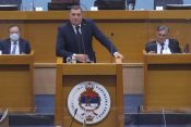 Milorad Dodik u Skupštini Republike Srpske