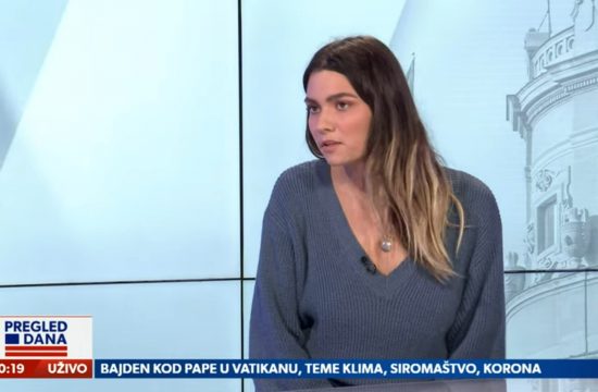 Mila Bajić, Share fondacija, gost, emisija Pregled dana Newsmax Adria