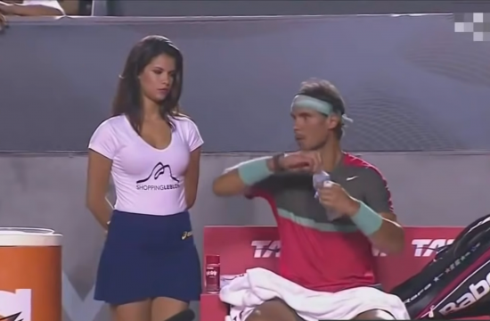 Rafael Nadal i manekenka