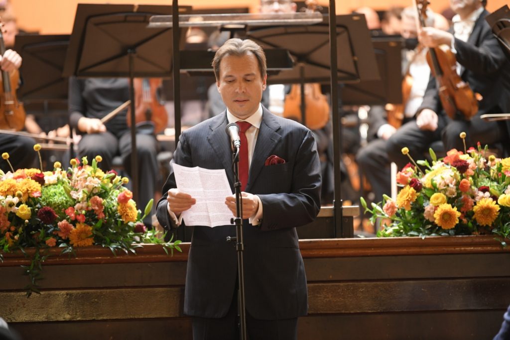 EMUS, Beogradske muzičke svečanosti, otvaranje, Kolarčeva zadužbina