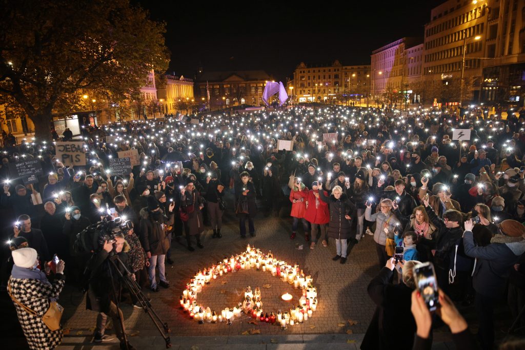 Poljska protest abortus