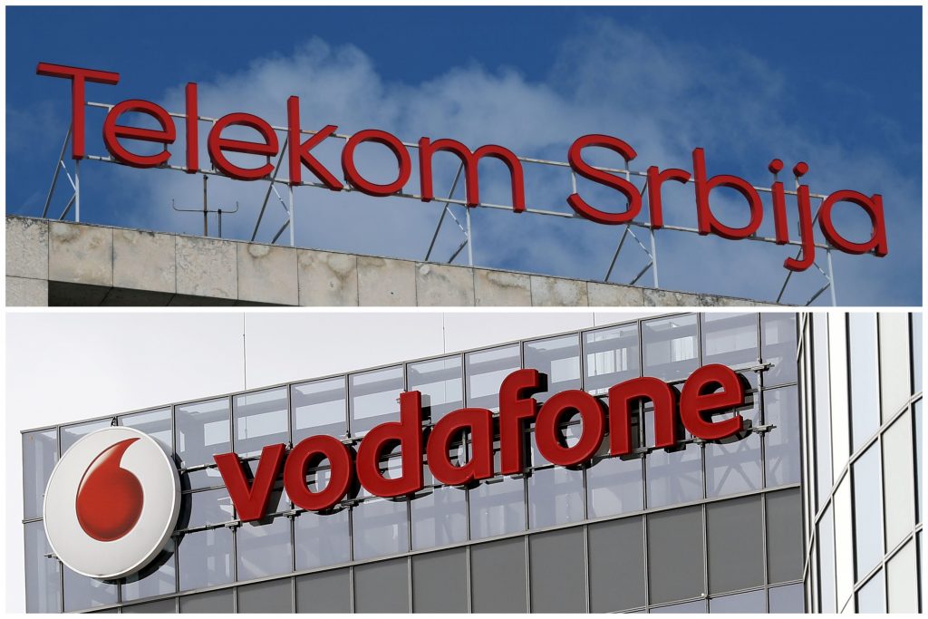 Telekom Srbija, Vodafon, Vodafone