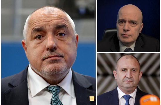 Bojko Borisov, Slavi Trifonov i Rumen Radev
