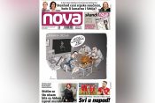 Naslovna strana dnevnih novina Nova za subotu nedelju 13-14 novembar 2021. godine