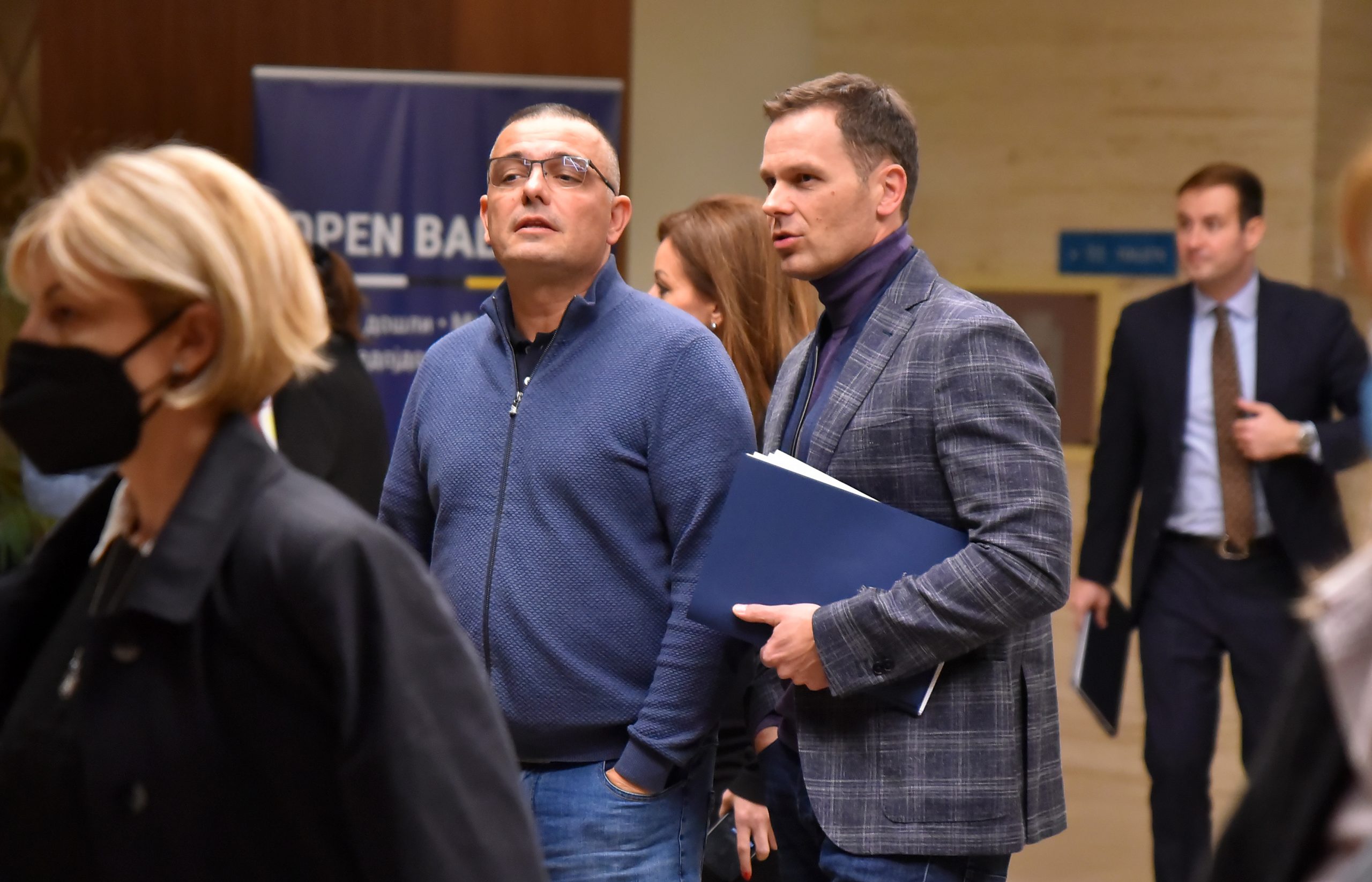 Branislav Nedimovic i Sinisa Mali sastanak Otvoreni Balkan Nis
