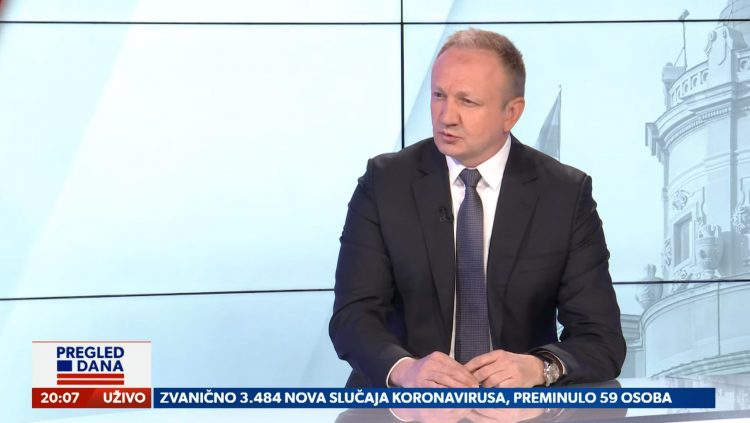 Dragan Đilas, Dragan Djilas, gost, emisija Pregled dana Newsmax Adria