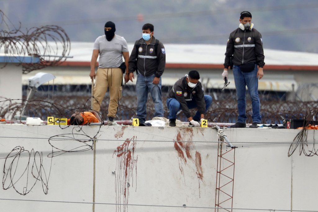 Ekvador zatvor sukob bandi