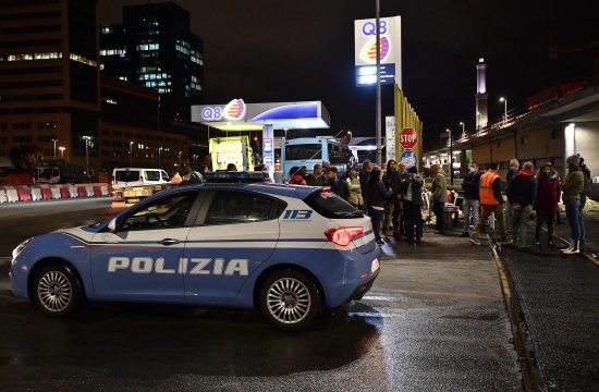 Italijanska policija Italija protest