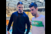 Zlatan Ibrahimović i Novak Đoković