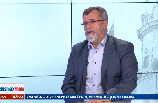 Veran Matić, gost, emisija Pregled dana Newsmax Adria