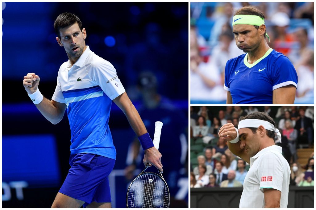 Novak Đokoković, Rafael Nadal i Rodžer Federer