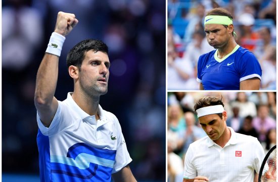 Novak Đokoković, Rafael Nadal i Rodžer Federer