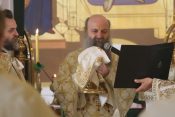 Patrijarh Porfirije na liturgiji u Hramu na godisnjicu upokojenja patrijarha Irineja