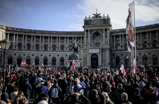 Austrija Bec protest