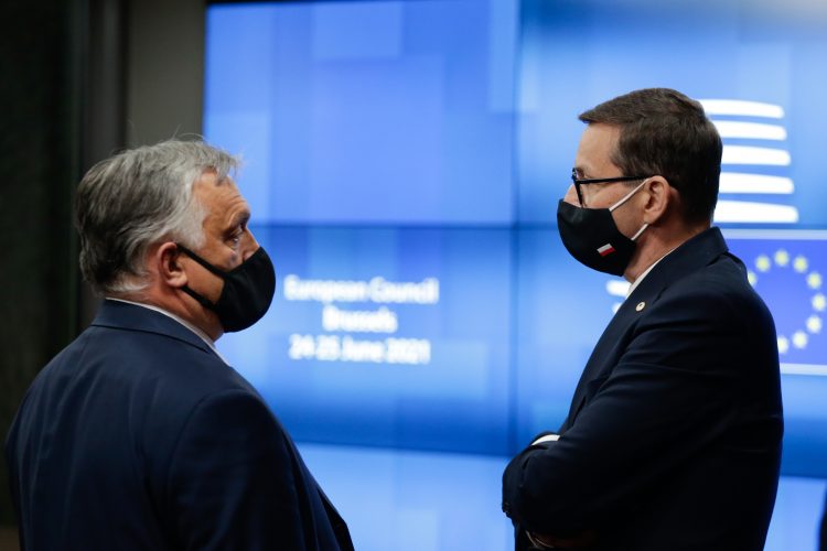 Viktor Orban i Mateus Moravjecki